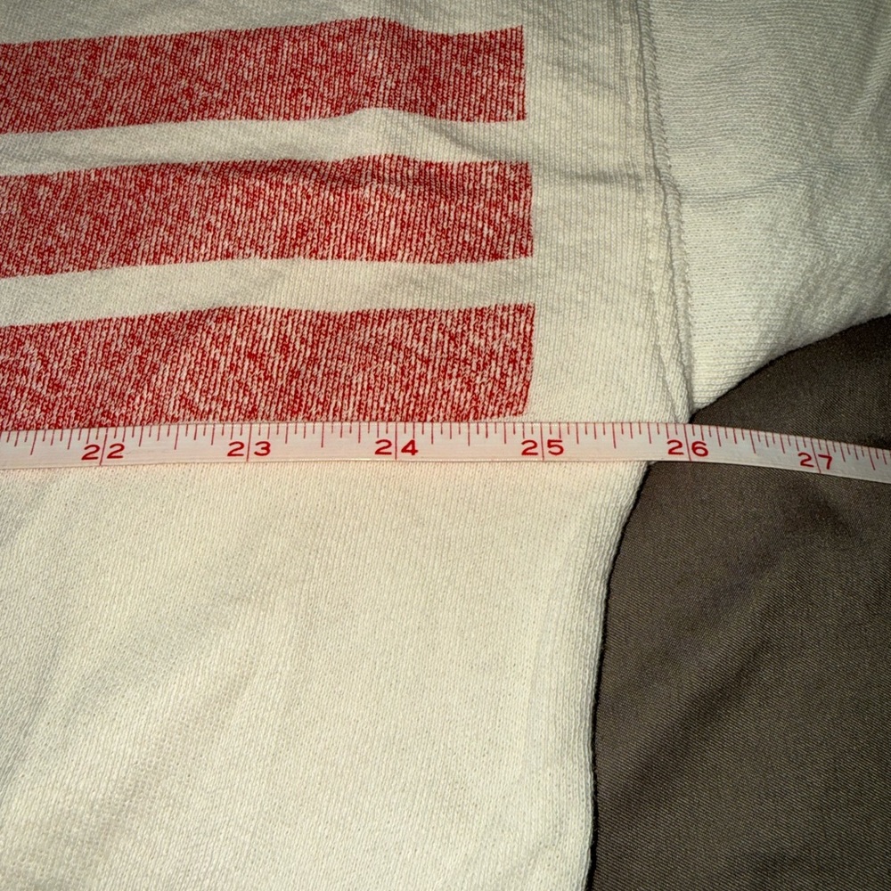 THE GREAT. Sweatshirt with Red Stripes - Picture 6 of 6